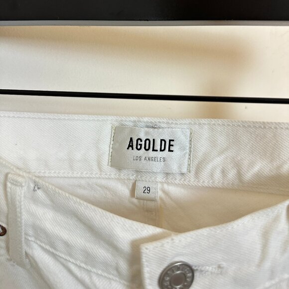 AGOLDE 90s Pinch Waist Jean in Wash Drum Size US 29 NWT - Picture 5 of 14